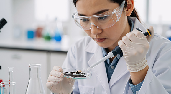 professional soil testing and health analysis