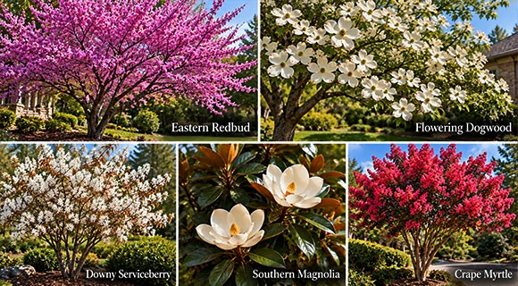 flowering trees species for roswell georgia landscapes